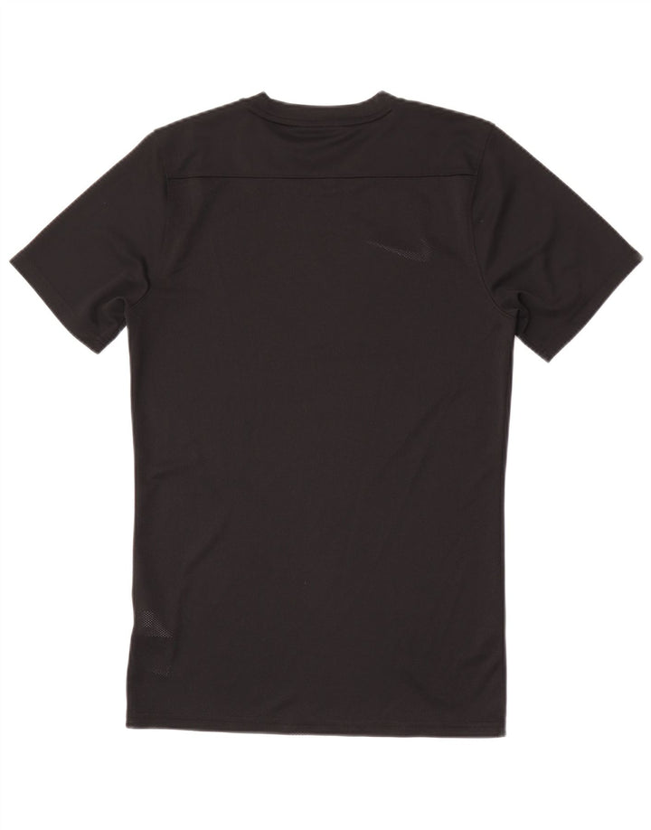 Tricou subțire Nike Dri Fit pentru bărbați Top mic poliester negru