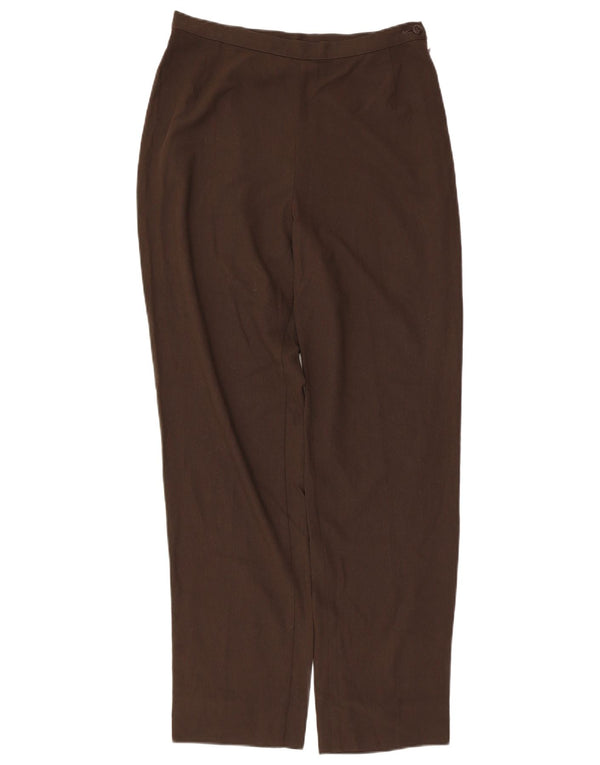 Marks & Spencer Pantaloni casual pentru femei cu talie înaltă UK 12 Medium W28 L29 Brow