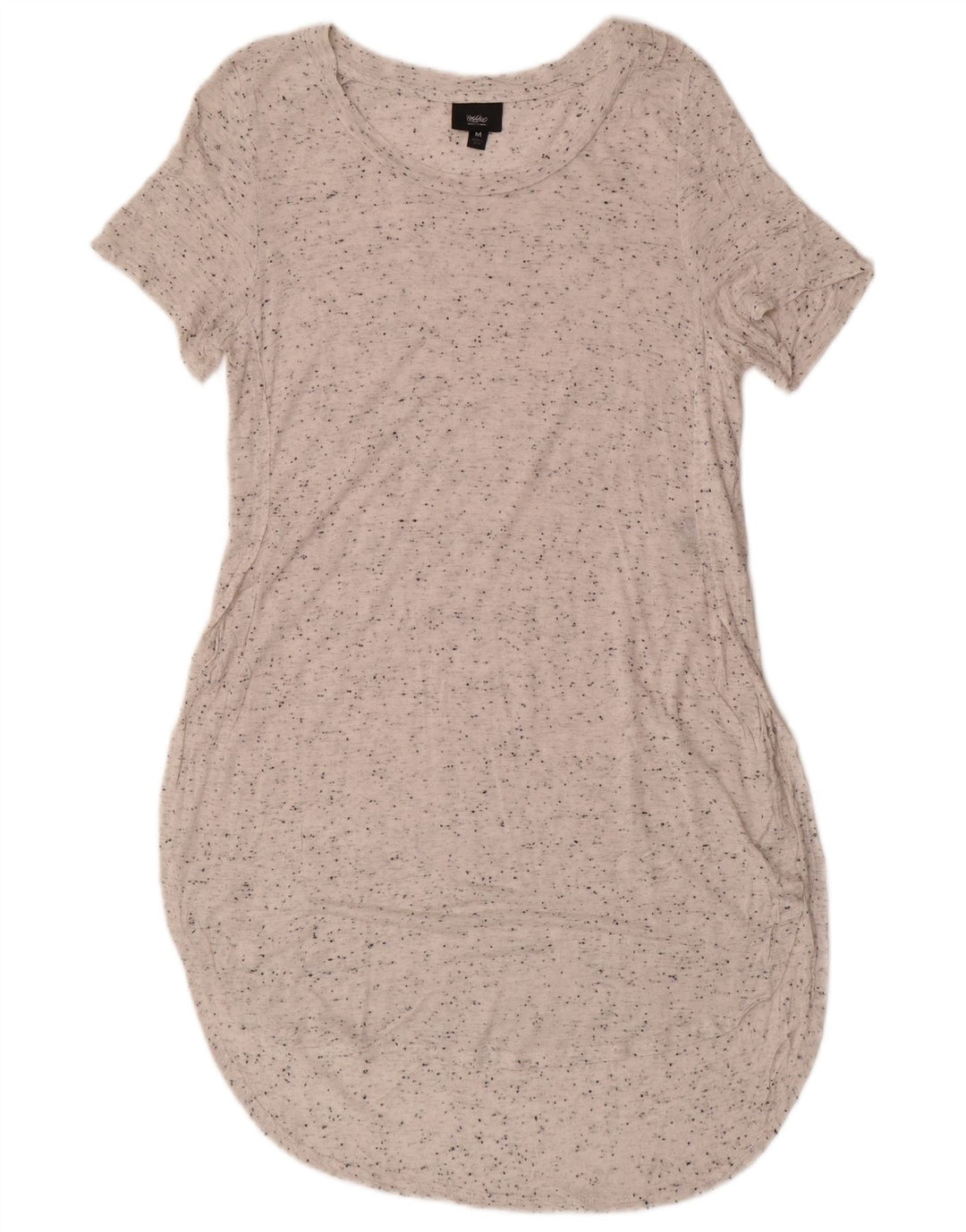 Rochie tricou pentru femei MOSSIMO UK 12 Medium White Flecked Rayon