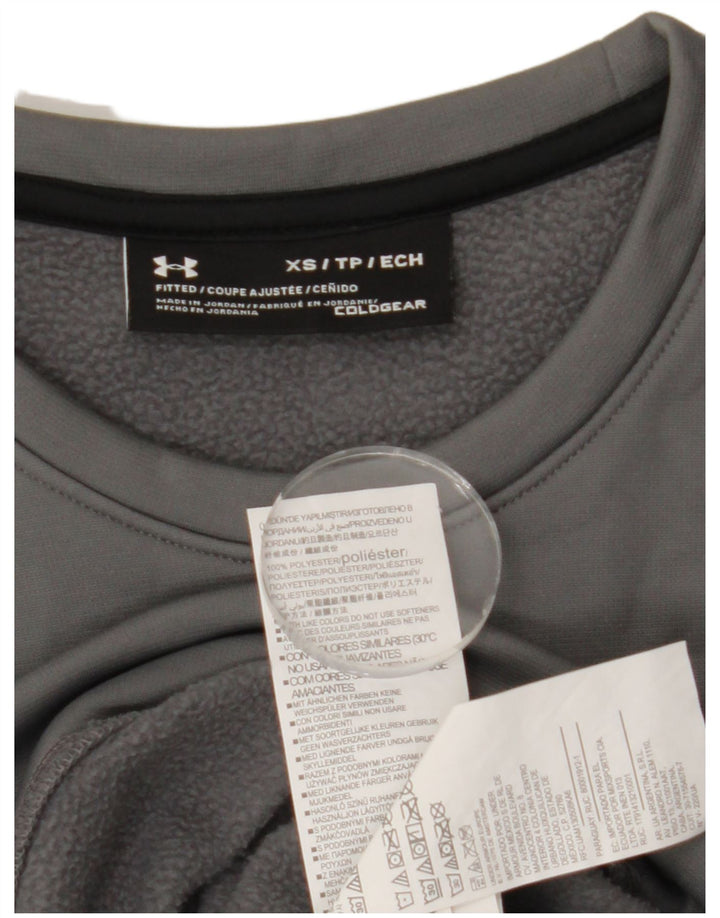 Pulover Under Armour Cold Gear pentru bărbați XS poliester gri