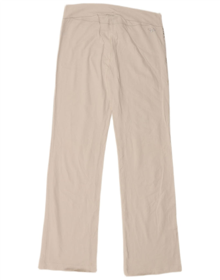 Pantaloni de trening cu grafic pentru femei Arena UK 10 Bumbac alb mic