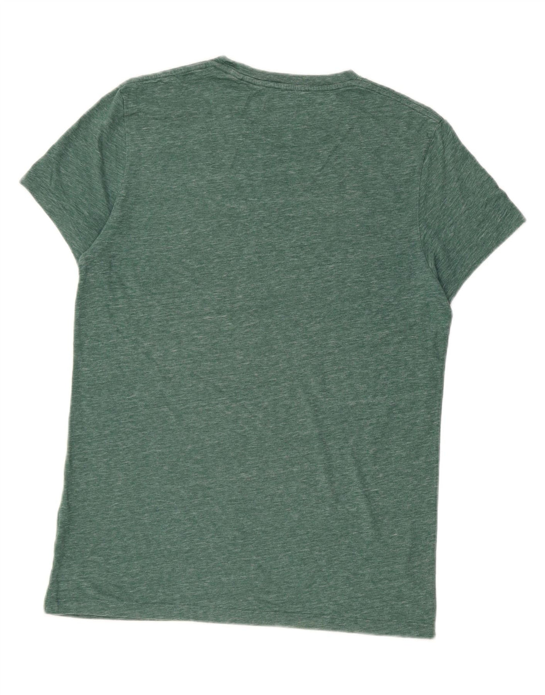 Tricou Jack Wills pentru bărbați Top din bumbac cu pete verde mediu