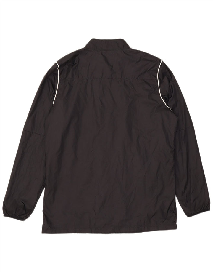 Jachetă de ploaie Nike pentru bărbați UK 40, mare, negru, poliester