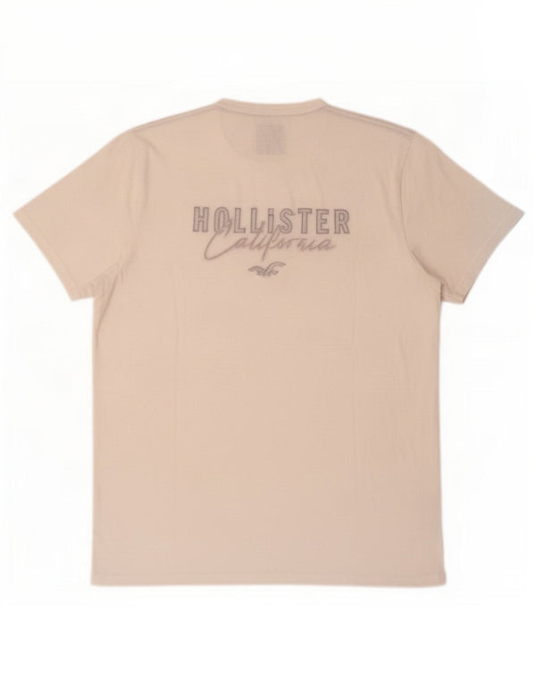 Tricou grafic pentru bărbați Hollister Top XL Bumbac alb