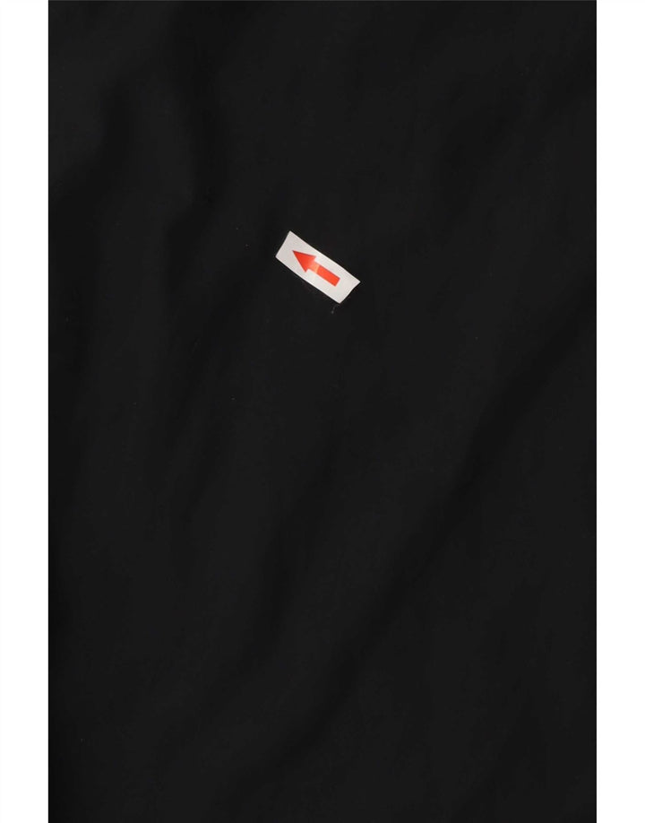 Pantaloni de trening Diadora pentru bărbați, poliester mediu negru