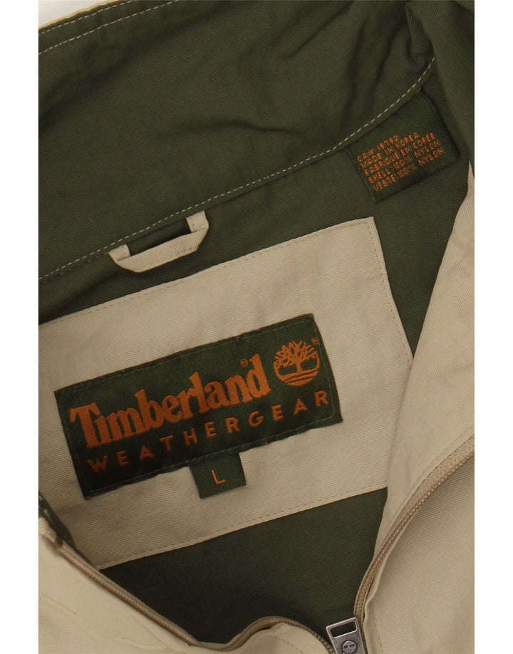Jachetă de ploaie Pullover pentru bărbați Timberland UK 40, mare, bej, nailon