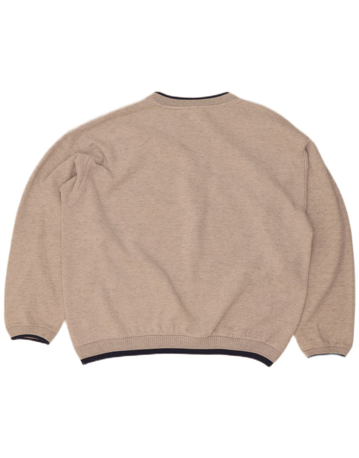 Hanorac grafic Boston pentru bărbați Jumper XL bumbac gri