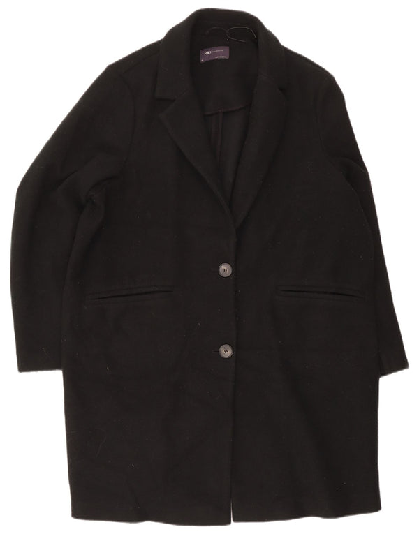 Palton pentru femei Marks & Spencer UK 20 2XL Poliester negru