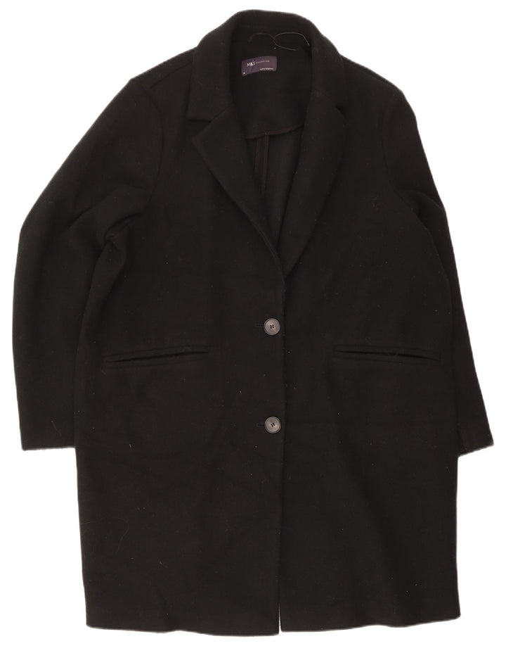 Palton pentru femei Marks & Spencer UK 20 2XL Poliester negru