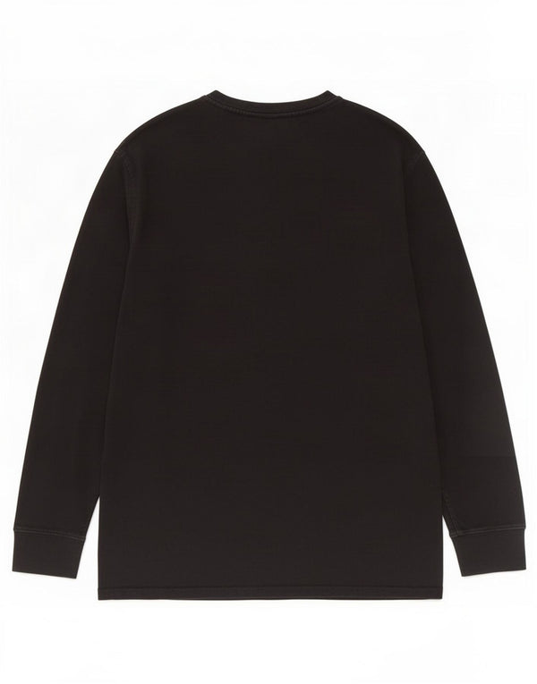 Top pentru femei Champion cu mânecă lungă UK 14 Medium Black Bumbac