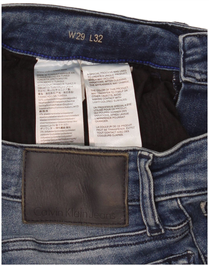 Blugi slim pentru femei Calvin Klein W29 L32 Bumbac albastru