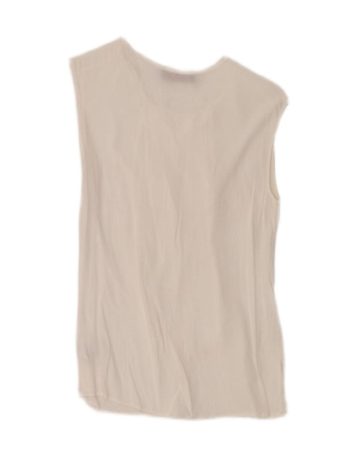 Bluză pentru femei Trussardi Jeans Top IT 40 Small White Viscose