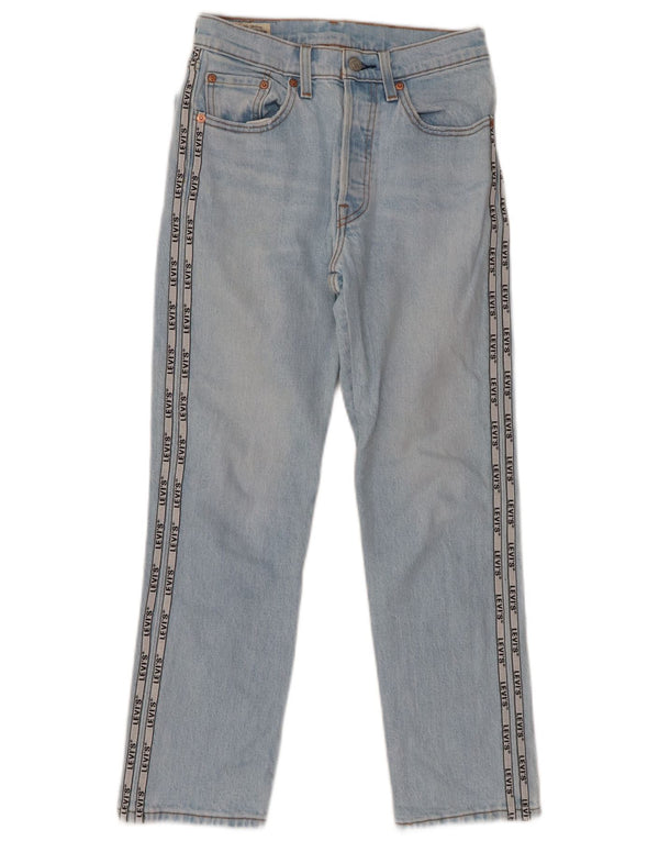Blugi drepti 501 Graphic pentru femei LEVI'S L24 L26 Bumbac albastru