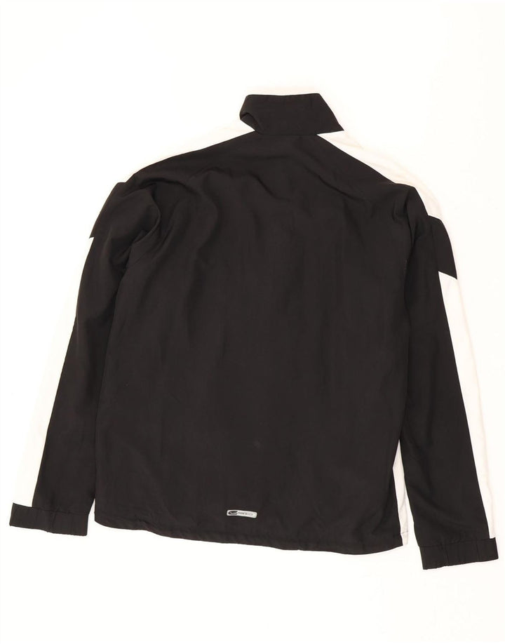 Jachetă de trening Puma pentru băieți, 13-14 ani, XL, poliester color bloc negru