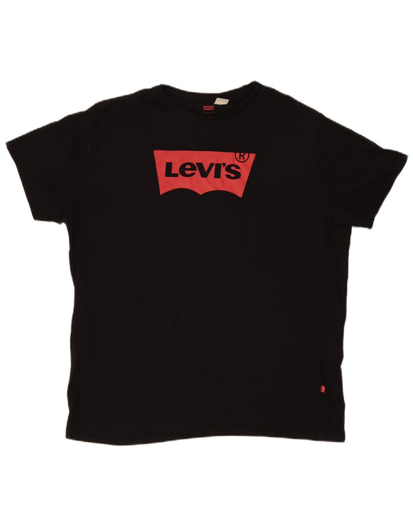 Tricou grafic pentru bărbați Levi's Top XL bumbac negru