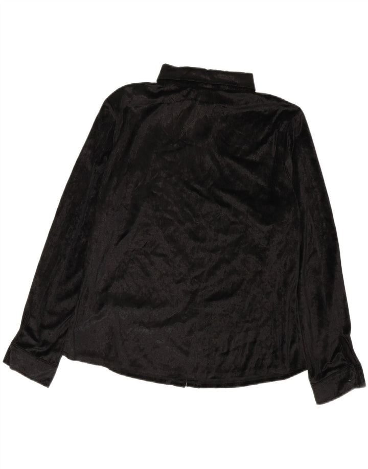 Bluză cămașă pentru femei Trend UK 20 2XL Poliester negru