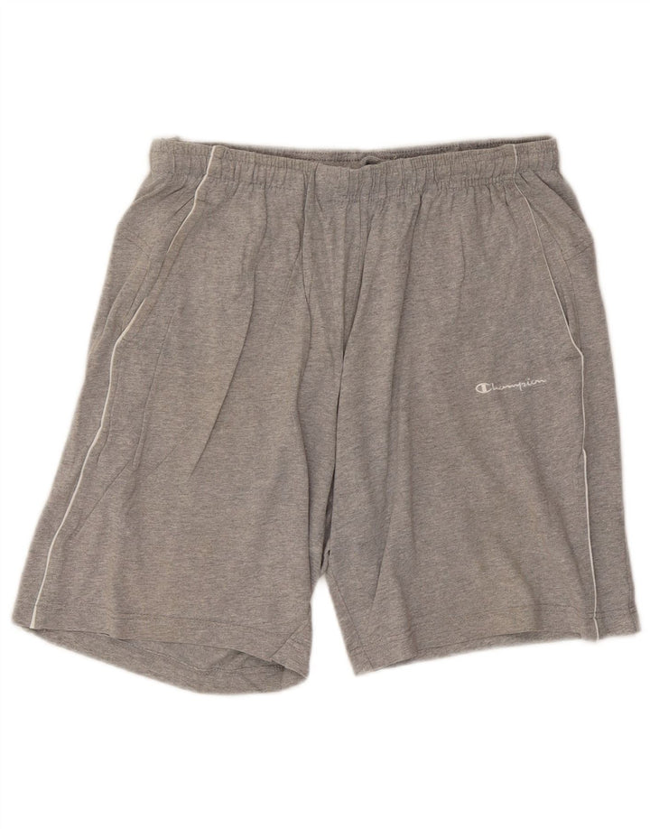Pantaloni scurți sport Champion pentru bărbați, mari, gri, pete