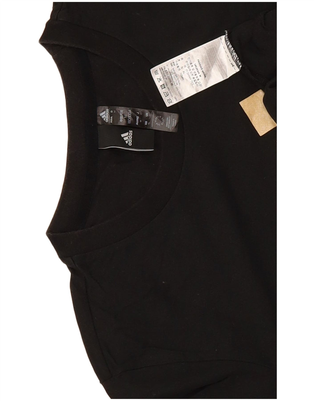 Tricou grafic Adidas pentru bărbați Top mediu negru bumbac