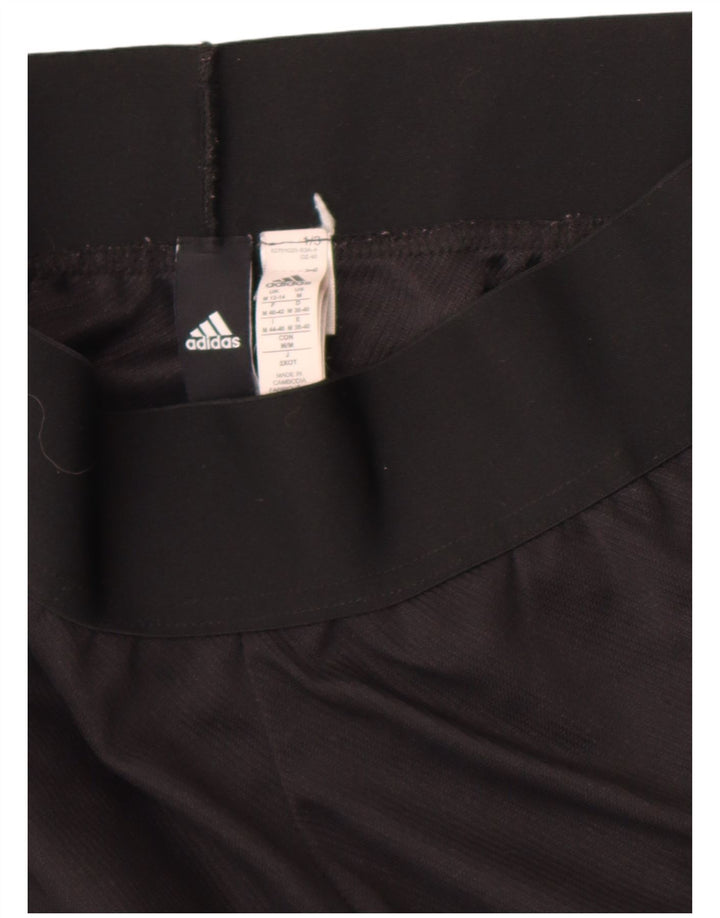 Pantaloni de trening Adidas pentru femei UK 12/14 Poliester mediu negru