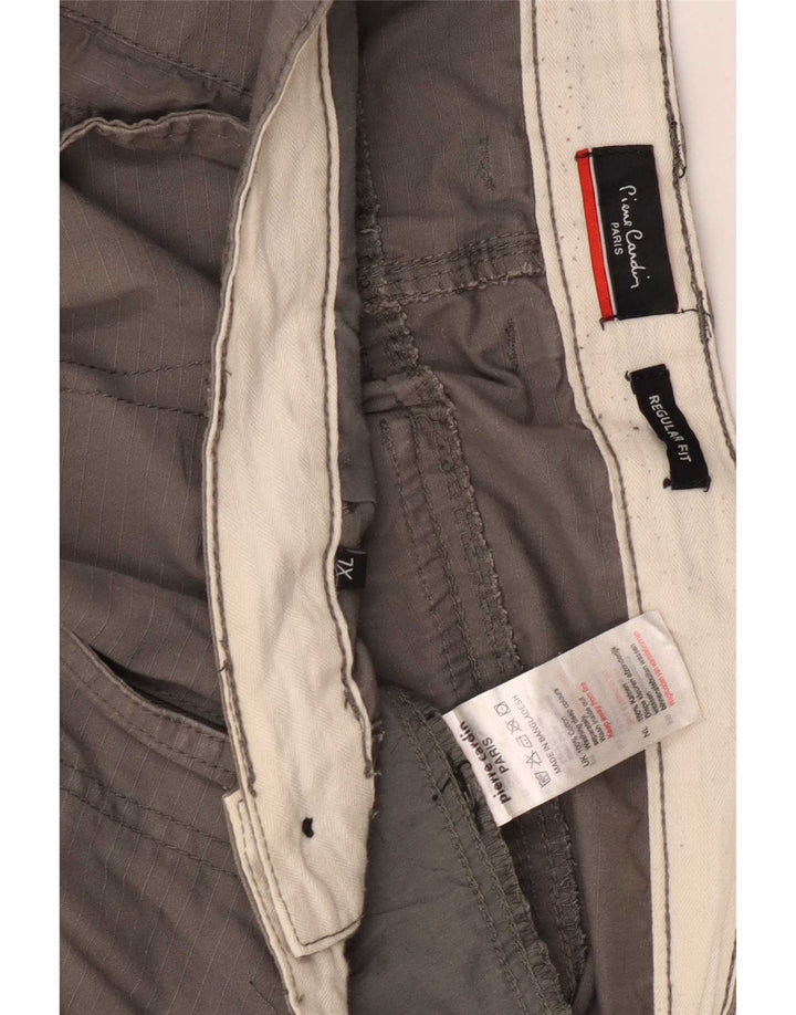 Pantaloni scurți cargo pentru bărbați Pierre Cardin, XL W38, gri bumbac