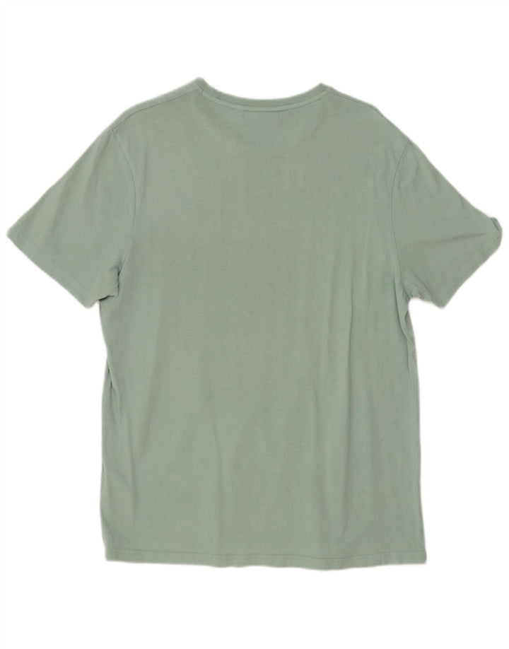 Tricou pentru bărbați Lyle & Scott Top mare din bumbac verde