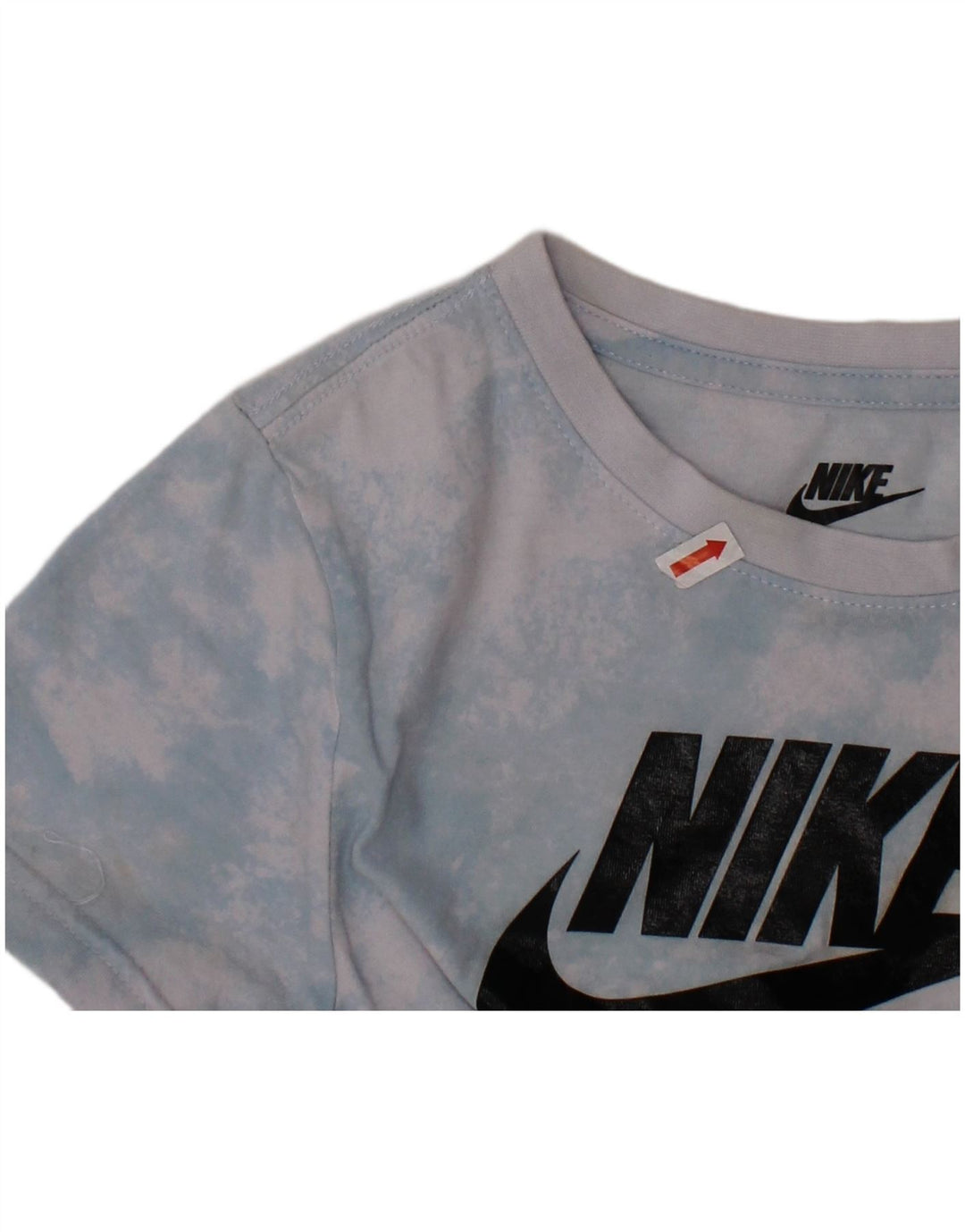 Tricou grafic pentru băieți NIKE Top 6-7 ani mare albastru Tie Dye