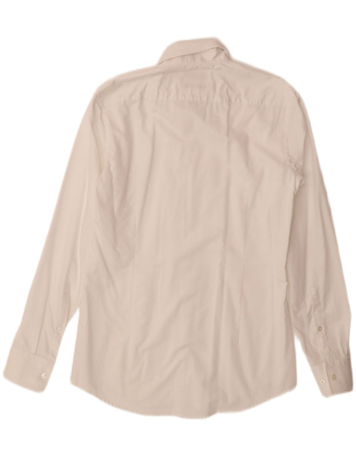 Cămașă pentru bărbați HUGO BOSS Slim Fit Mărimea 38 15 Medium Alb