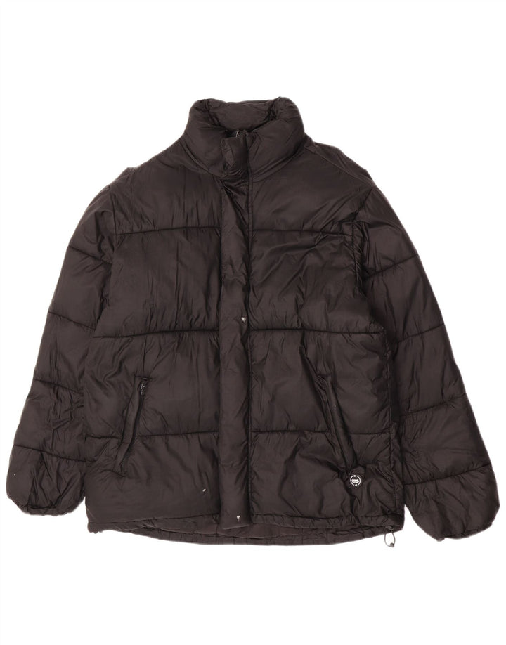Jachetă căptușită pentru bărbați Zara UK 38 Medium Black Poliamidă