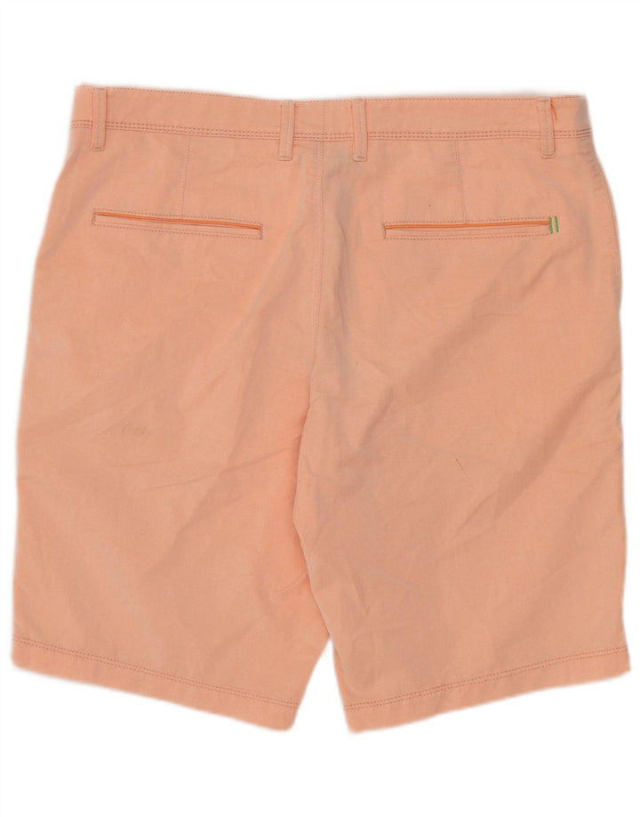 Pantaloni scurți chino pentru bărbați Hugo Boss IT 48 Medium W32 Bumbac portocaliu