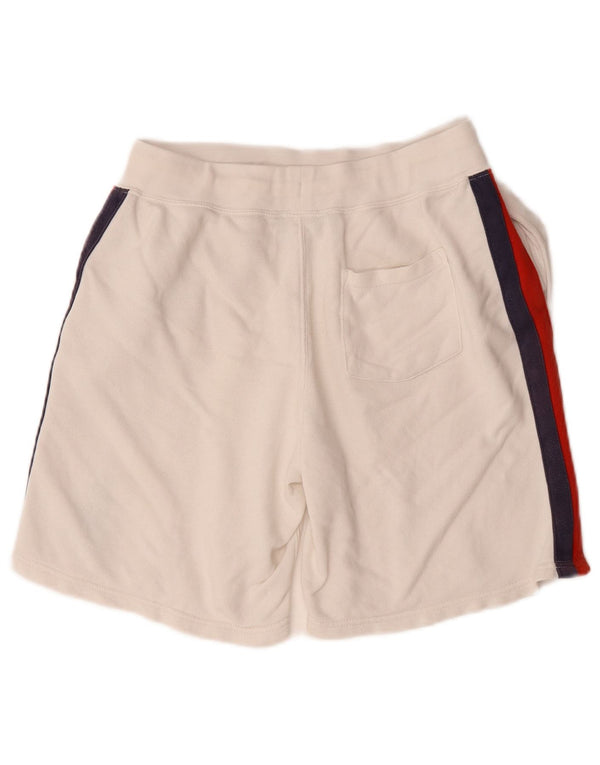 Pantaloni scurți sport Polo Ralph Lauren pentru băieți 14-15 ani, mari, alb, color block