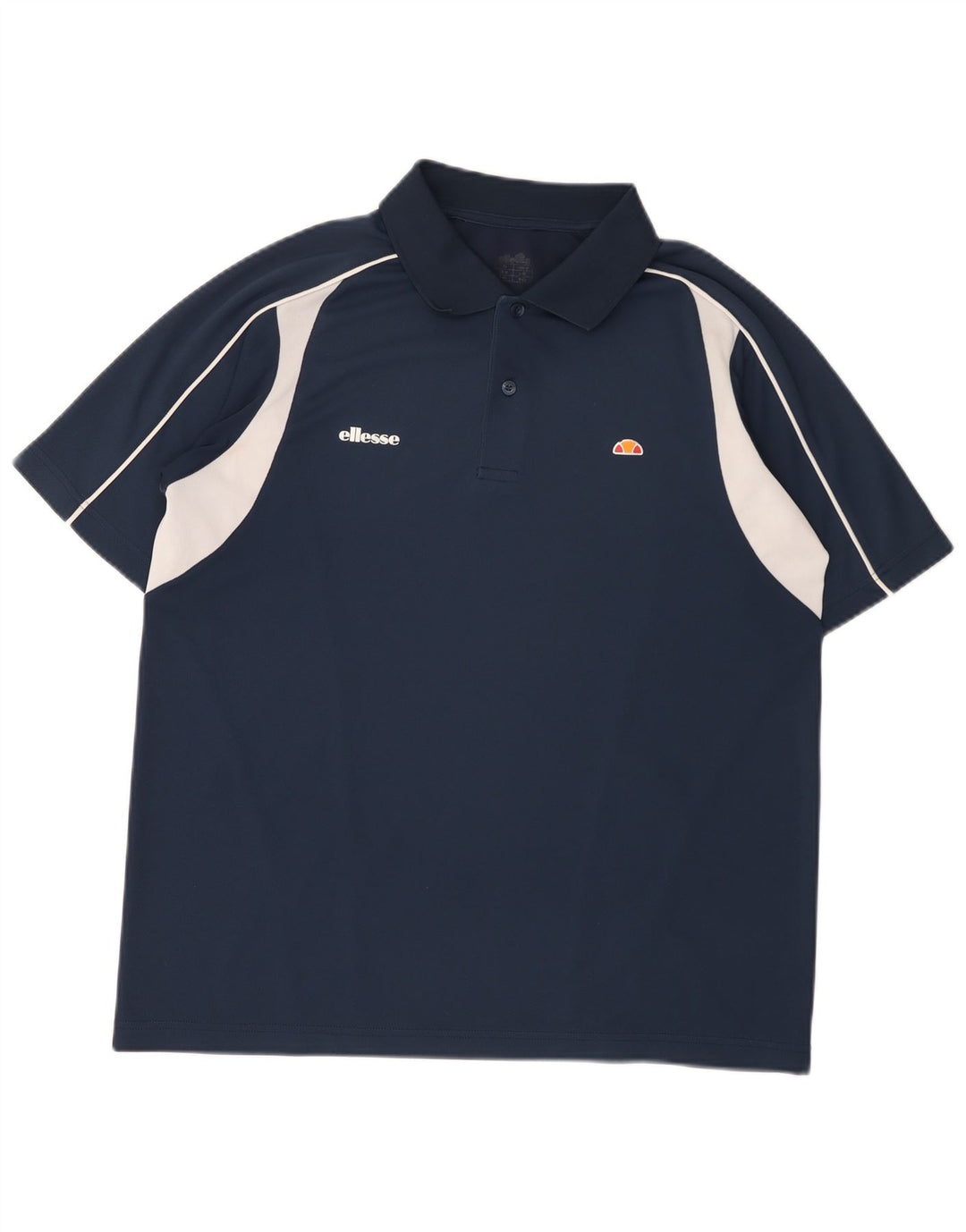 Cămașă polo pentru bărbați Ellesse, mijlociu, albastru bleumarin