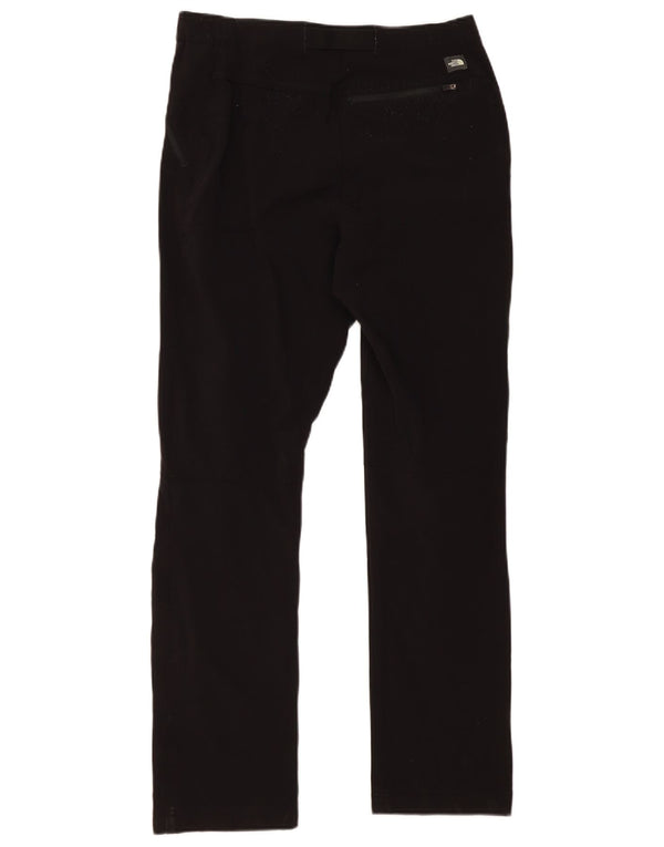 The North Face Pantaloni de vânt pentru bărbați drepti, mici W29 L31, nailon negru