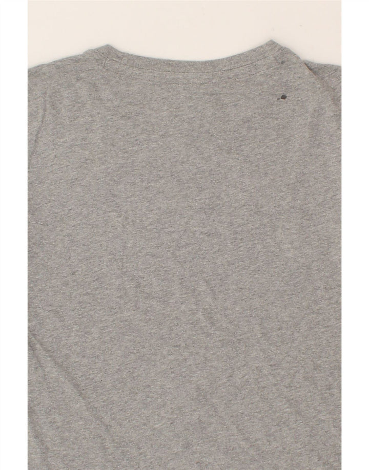 CHAMPION Womens Graphic T-Shirt Top UK 12 Medium Grey Vintage Champion and Second-Hand Champion from Messina Hembry 