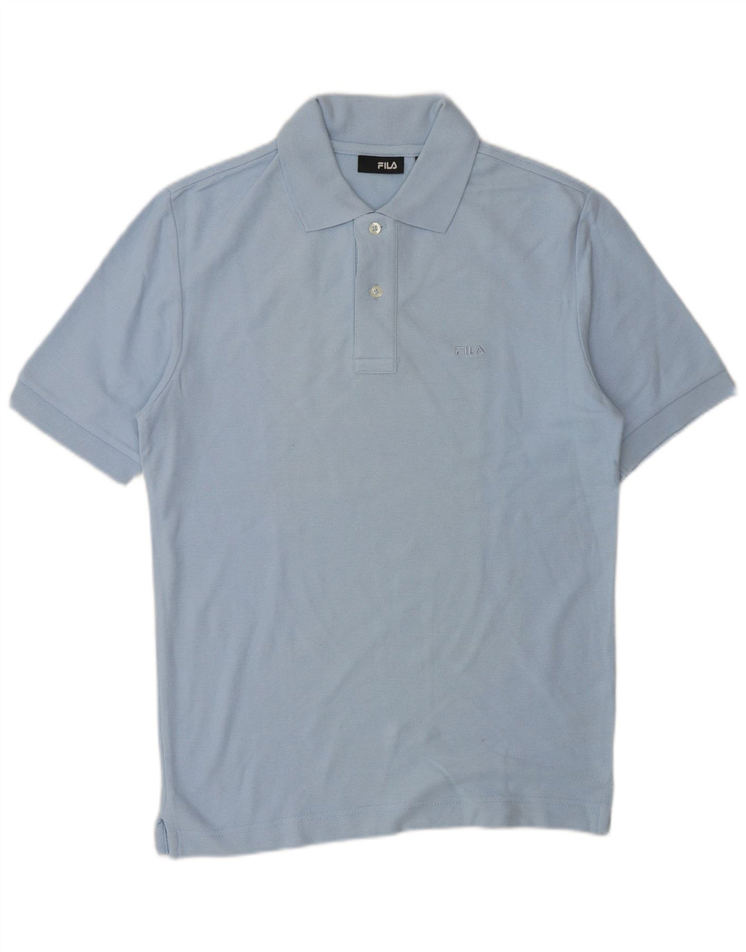 Cămașă polo pentru bărbați FILA Bumbac albastru mic