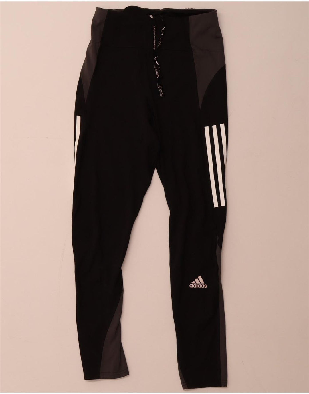 Leggings Aeroready ADIDAS pentru femei UK 8/10, negru, colorblock mic