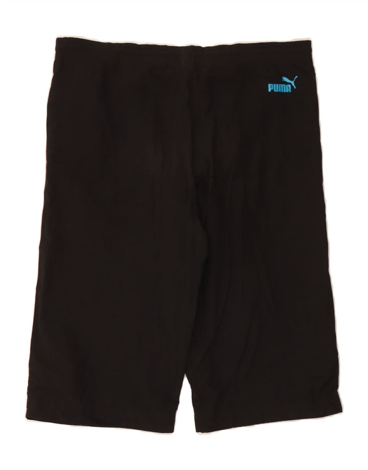 PUMA Boys Graphic Bermuda Sport Shorts 13-14 Years  Black Vintage Puma and Second-Hand Puma from Messina Hembry 