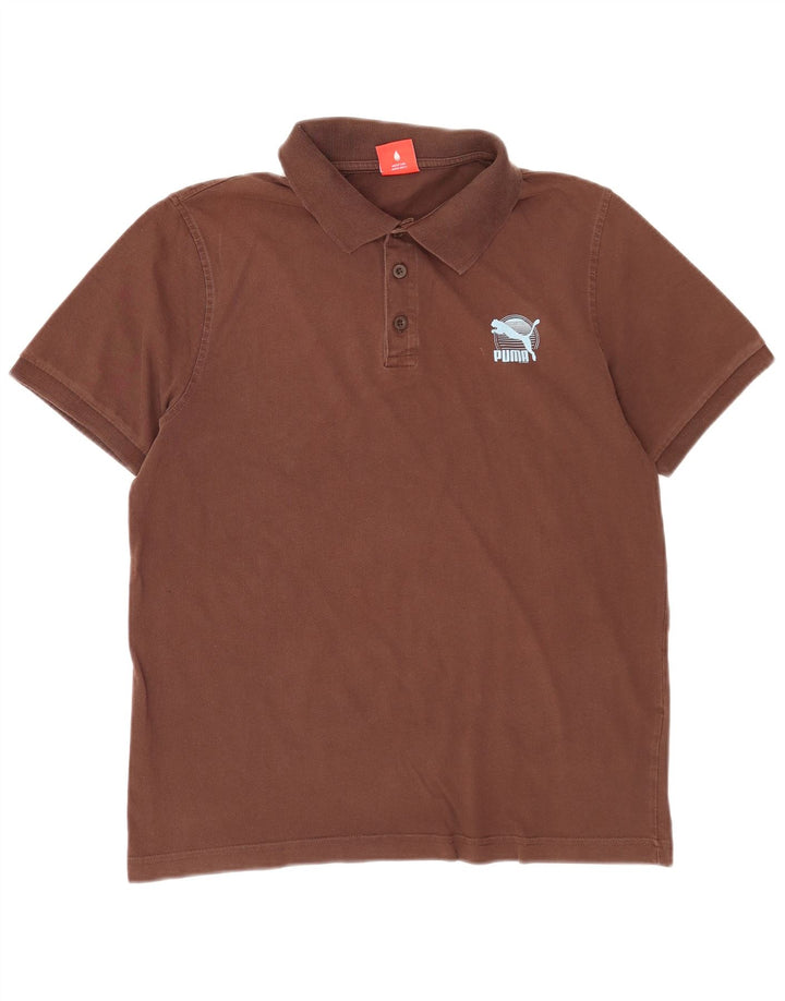Tricou polo Puma pentru bărbați, maro mare