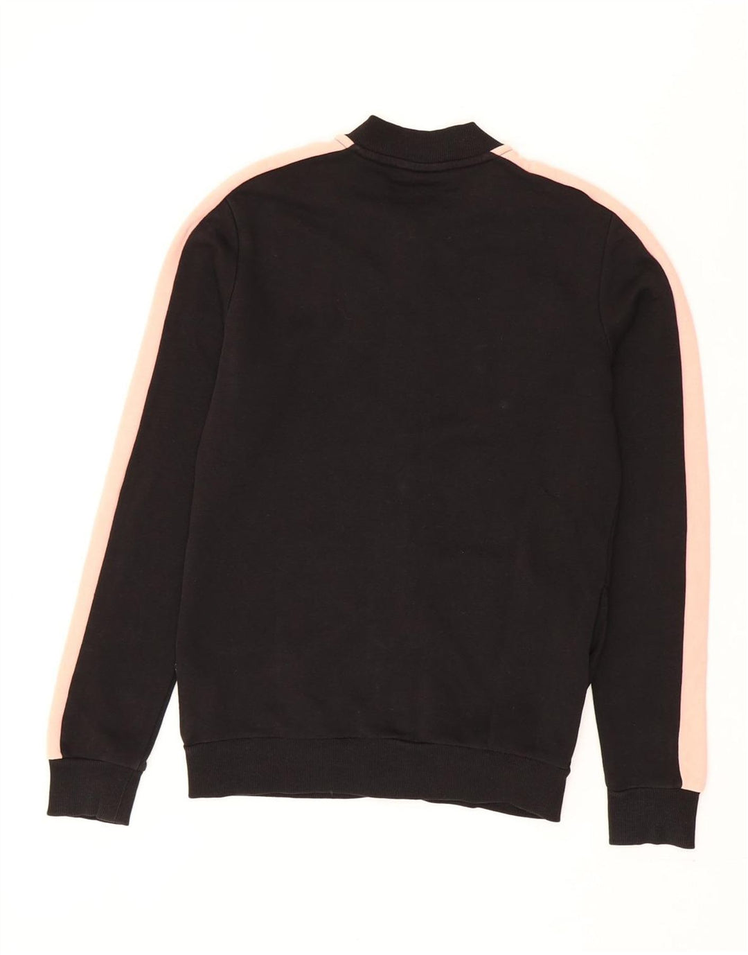 Jachetă de top cu trening grafic Puma pentru femei UK 10 Small Black Colorblock