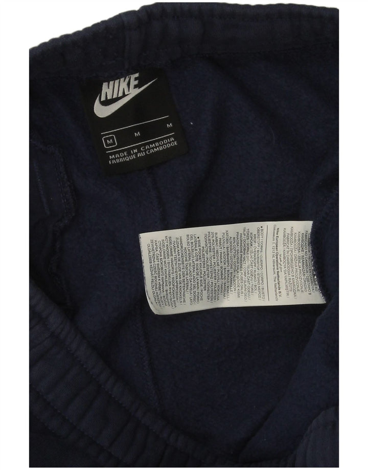 Pantaloni de trening Nike pentru bărbați, bumbac mediu albastru bleumarin
