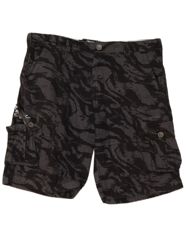 Pantaloni scurți pentru bărbați Billabong Graphic Cargo W40 XL, gri camuflaj