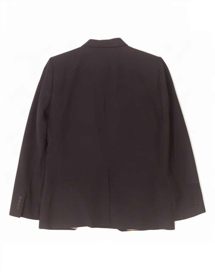 Jachetă Ted Baker pentru bărbați, cu 2 nasturi, UK 44 2XL Lână bleumarin