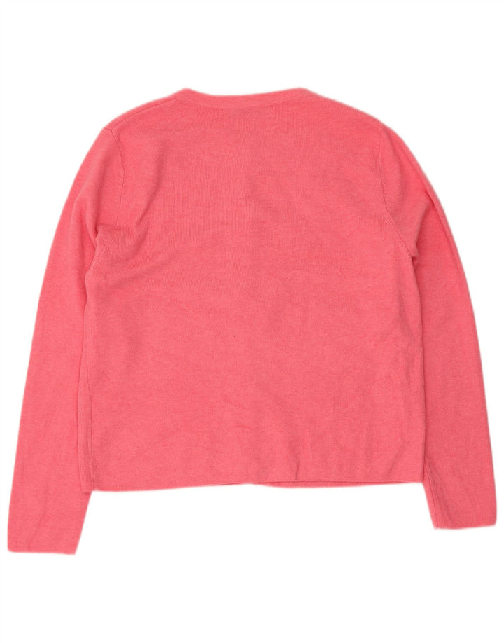 Pulover cardigan pentru femei Zara UK 14 mare, roz modal