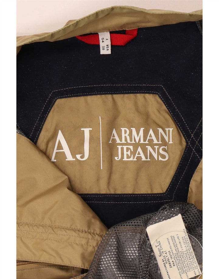 Jachetă Utilitară Bărbați Armani Jeans IT 54 XL Bej Poliamidă