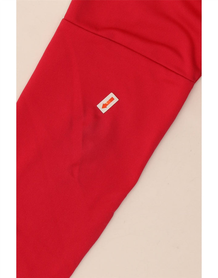 Jachetă de trening pentru femei ADIDAS UK 4/6 XS poliester roz