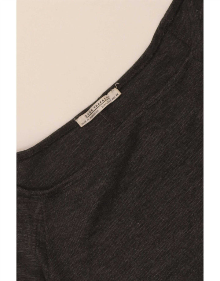 Body cu mâneci 3/4 pentru femei Zara UK 8 Small Gri