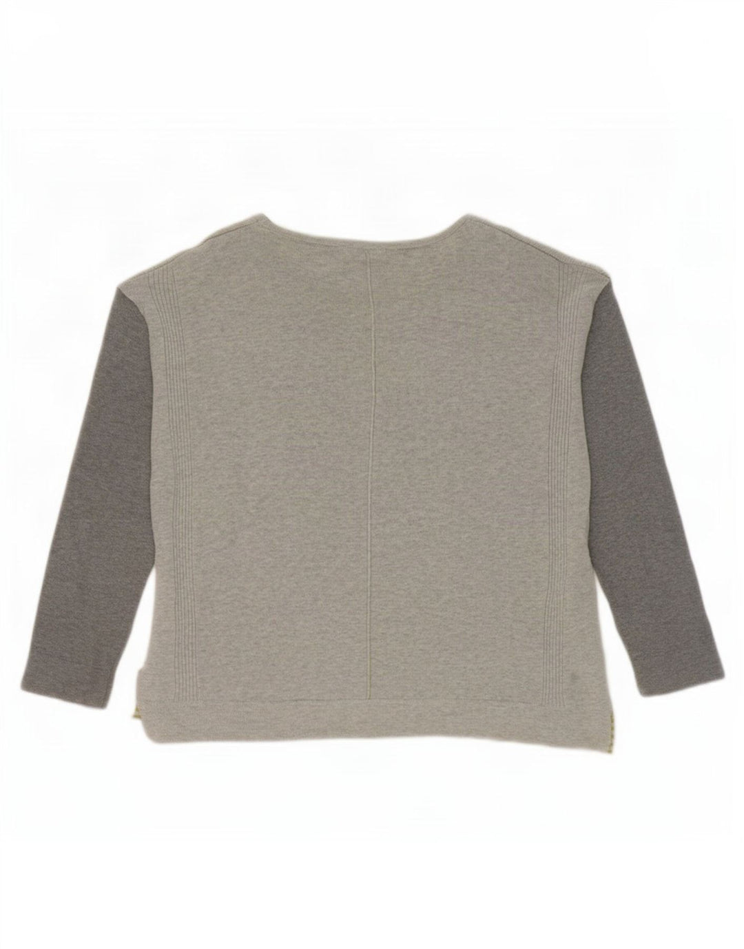 White Stuff Pulover cu gât de barcă pentru femei UK 12 Medium Gri Colorblock