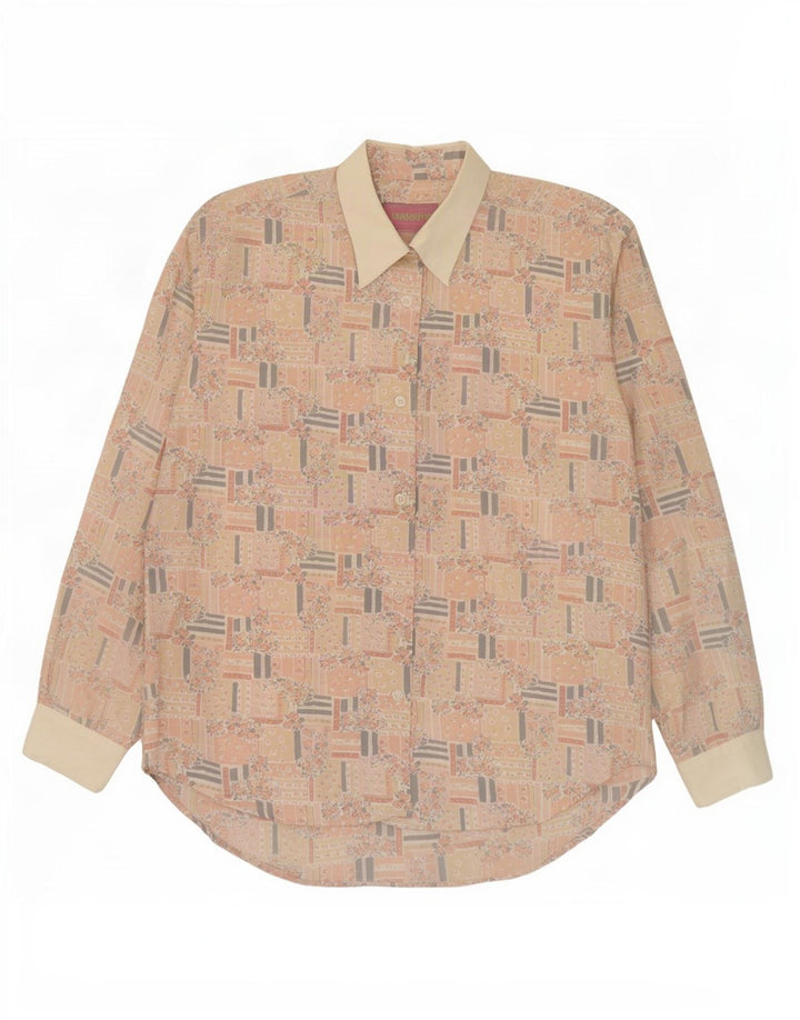 HANAITI Cămașă pentru femei UK 14 Medium Multicolor Patchwork Poliester