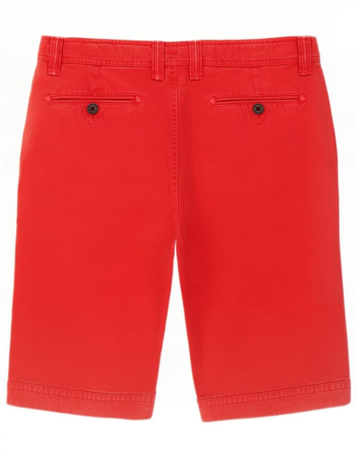 Pantaloni scurți chino pentru bărbați Fat Face, mari W34, bumbac roșu
