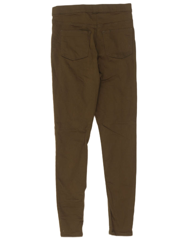 Blugi jegging pentru femei Marks & Spencer UK 10 Small W28 L30 Kaki Bumbac