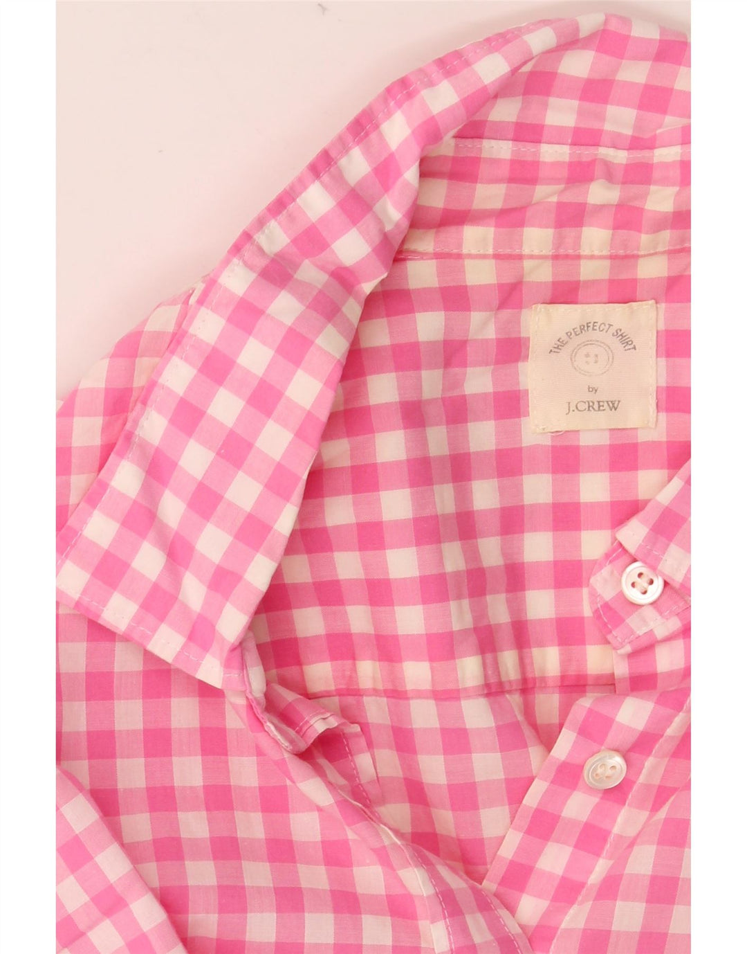 Cămașă pentru femei J. CREW UK 14 Medium Pink Gingham